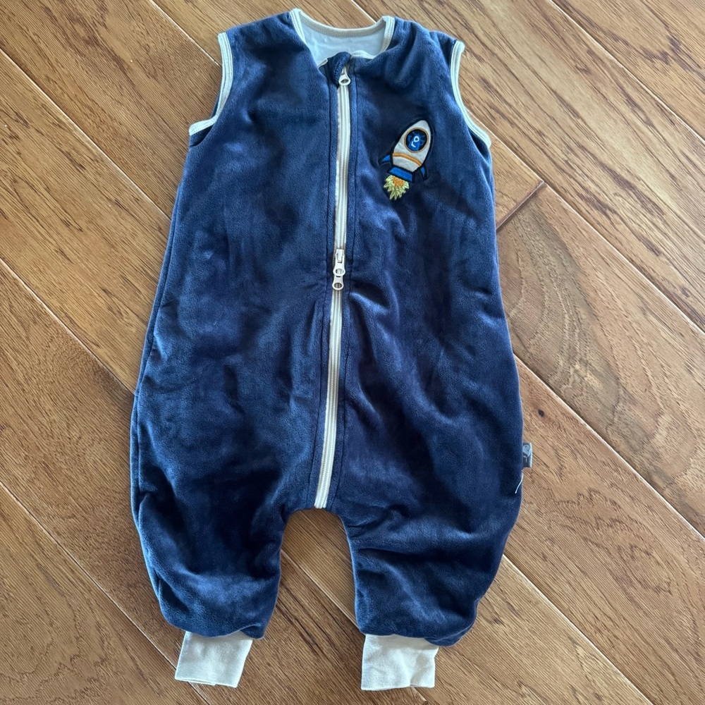 Sincere ililmmoe Baby Sleep Sack Size Small Navy Rocket Warm Infant Walking